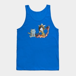 Chibi Enhancement Shaman Tank Top